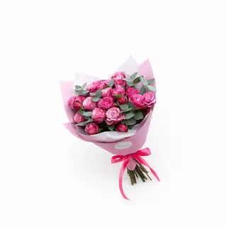 ჯუჯა ვარდი “Lady bombastic”,4 ტოტი