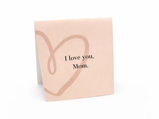 მისალოცი ბარათი “I Love you,mom”