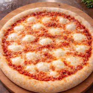 პიცა მარგარიტა მოცარელას ბურთებით 28 სმ