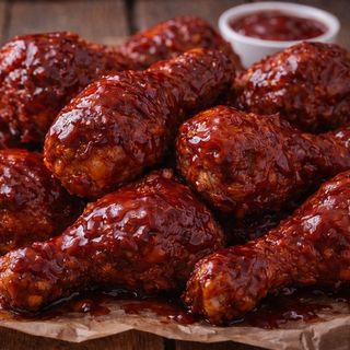 6 ცალი ტკბილ  ცხარე BBQ ბარკლები