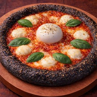 პიცა ბურატა მოცარელას ბურთებით 33 სმ