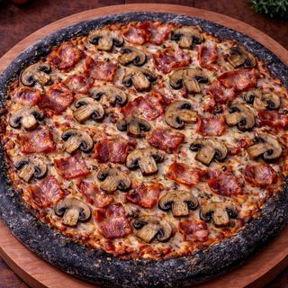 პიცა ბეკონი და სოკო 40 სმ