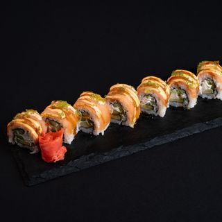 შებოლილი ორაგული როლი