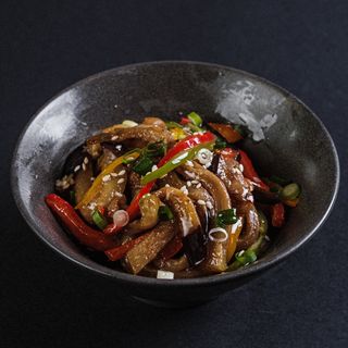 კადი-ჩა (ბადრიჯნის სალათი) -Kadi-cha