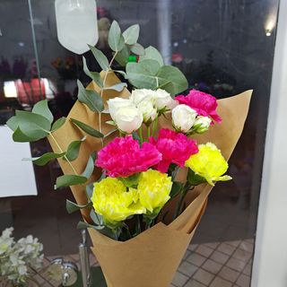 #39 მიხაკები + ვარდი