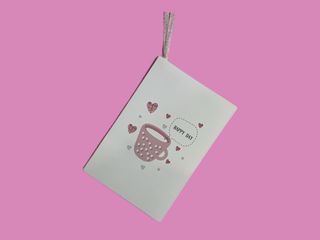 ბარათი - happy day (cup)