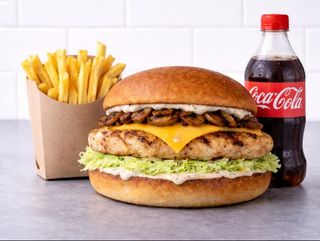 MUSHROOM GRILLED CHICKEN MENU