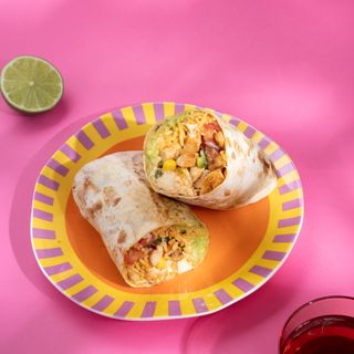 ქათმის სტეიკის ბურიტო