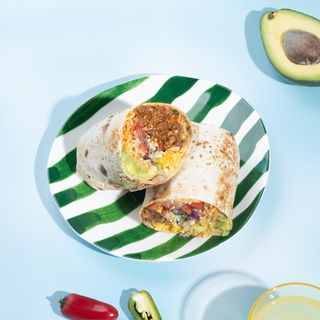 საქონლის ხორცის ბურიტო