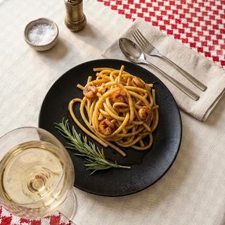 პასტა კრევეტებით