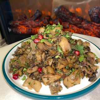 ხის სოკო ჩაშუშული