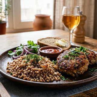 კატლეტი და წიწიბურა