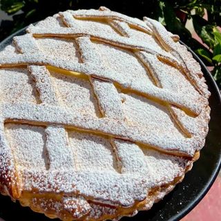 მსხლით, ყველით დორბლუ და ნიგვზით/ Pear, walnuts and Dor Blue