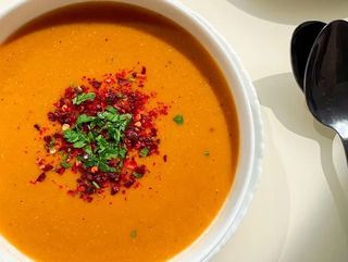 გოგრის კრემ სუპი