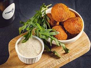 კარტოფილის კროკეტები სოკოთი