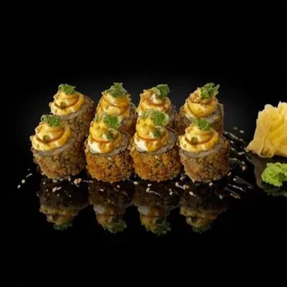 Hot sake maki / ცხელი ორაგულის მაკი