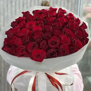Bouquet of 51 Red Roses