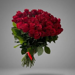 Bouquet of 51 Red Roses "Premium"