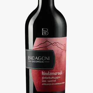 Kindzmarauli Badagoni semi-sweet red 750 ml