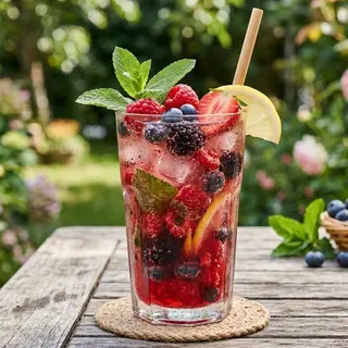 Homemade lemonade mixberry 400 ml