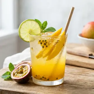 Passionfruit and mango lemonade 400 ml