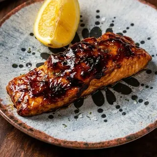 Norvegian salmon steak