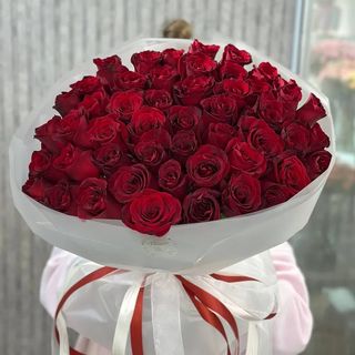 Bouquet of 51 Red Roses