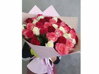 ფერადი ვარდები (50ც)