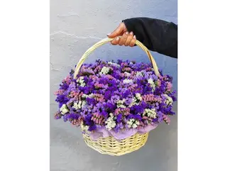 ლიმონიუმები კალათში