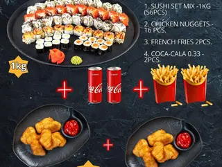1 kg combo menu