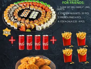 2kg combo menu
