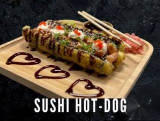 Sushi roll dog