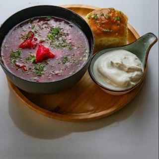 ბორში ხორცის გარეშე