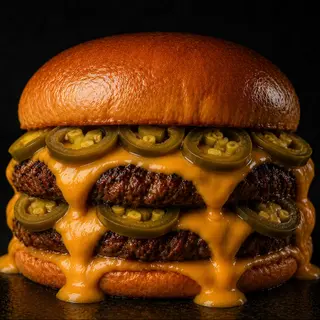 Double Chili Cheeseburger