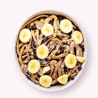 კრეპის სპაგეტი ბანანით პატარა