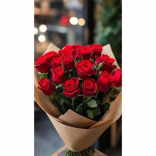 წითელი ვარდები (15ც)