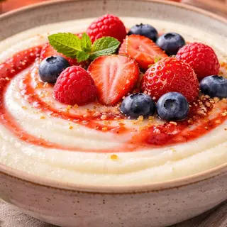 Creamy semolina