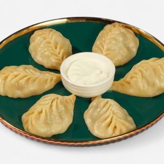 Manti with meat