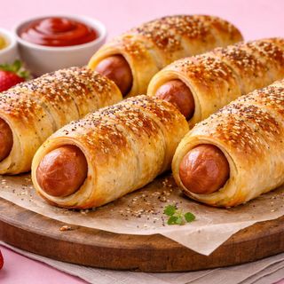 Sausage in pastry