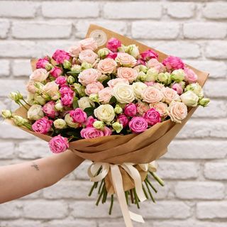 ჯუჯა ვარდების თაიგული 20 ტოტი