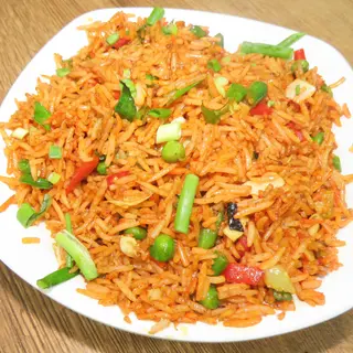 VEG Schezwan Fried Rice/შემწვარი ბრინჯი