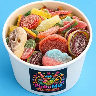Sour candy mix 800g