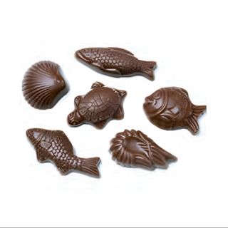 Chocolate sea animals 100g