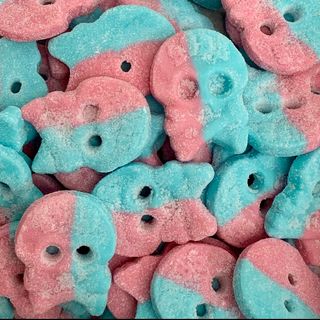 Bubs Sour Bubblegum Skulls 100g