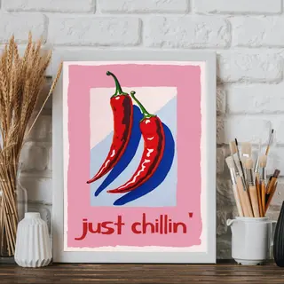 პოსტერი(just chillin)