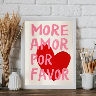 პოსტერი(more amor por favore)