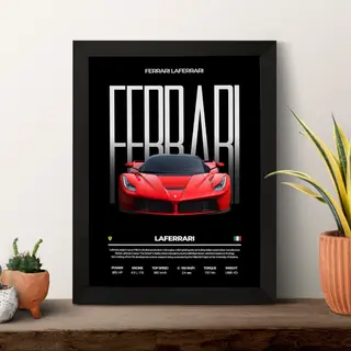პოსტერი (ferrari laferrari)