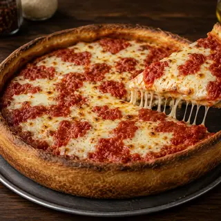 Deep Dish Margherita