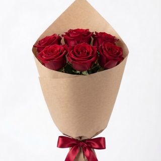 წითელი ვარდების თაიგული