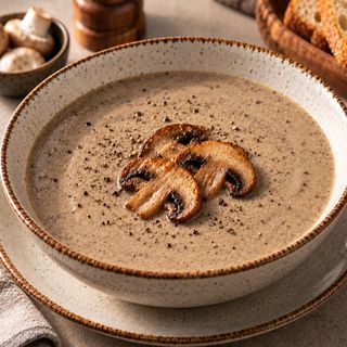 Mushroom Cream Soup სოკოს კრემ-სუპი